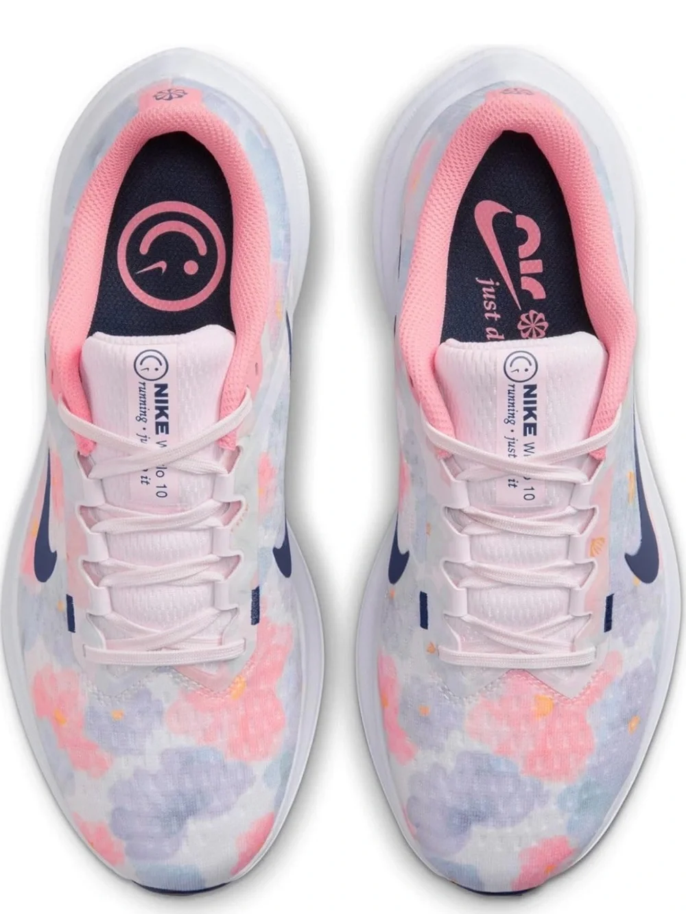 Nike Women's Floral Print Trainers - Cotton Candy 🍭🍬🍭